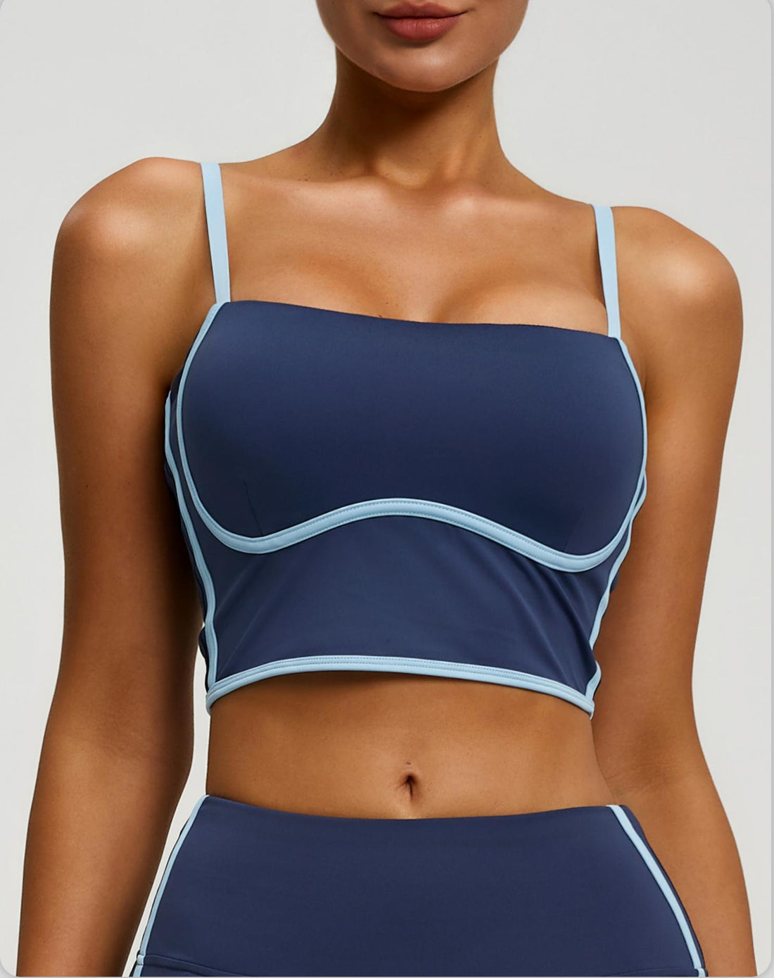 Lila Zen Women's Streamlined Removable Pad Yoga Sports Bra