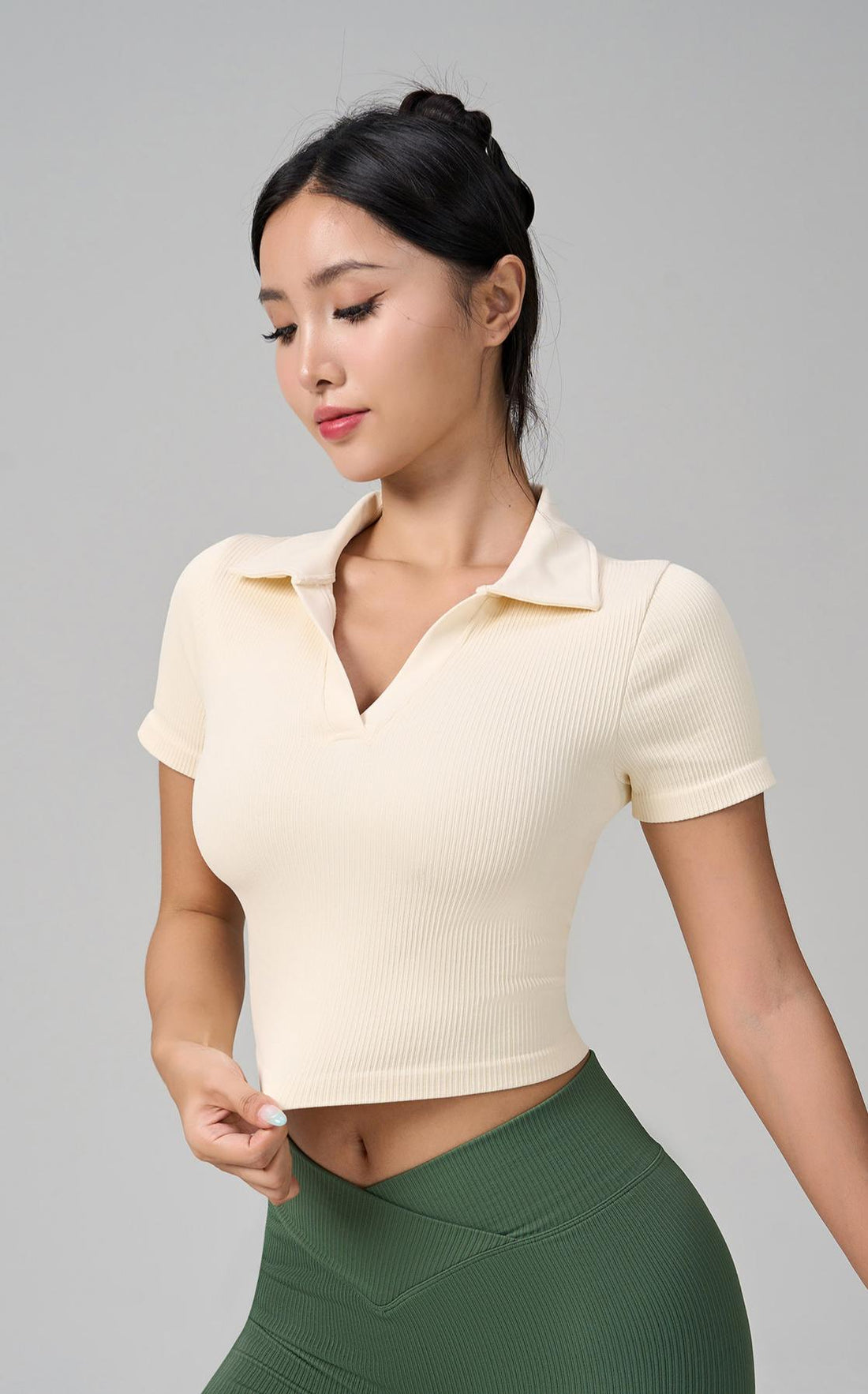 Lila Zen T Lila Zen 3D Seamless Yoga Workout T-Shirt