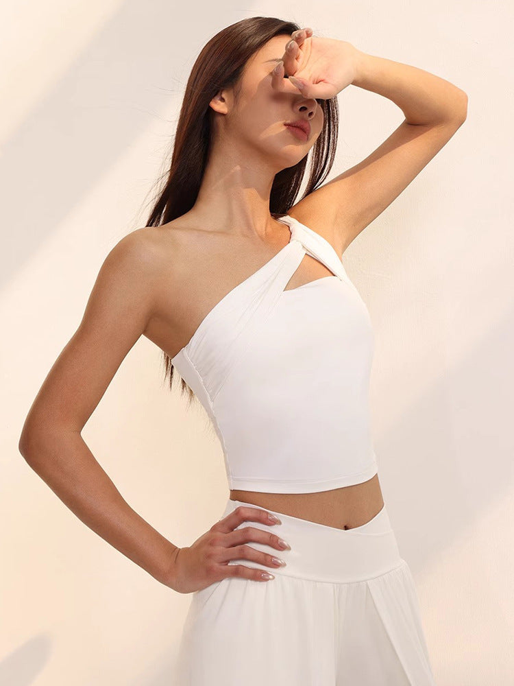 Elegant Twist Detail Top