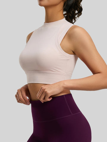 Lila Zen Women's High-Neck Shaping Sports Vest