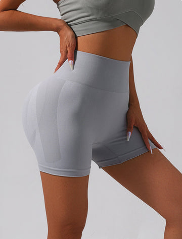Lila Zen High-Waisted Seamless Solid Color Hip-Lifting and Tummy-Slimming Yoga Pants for Women