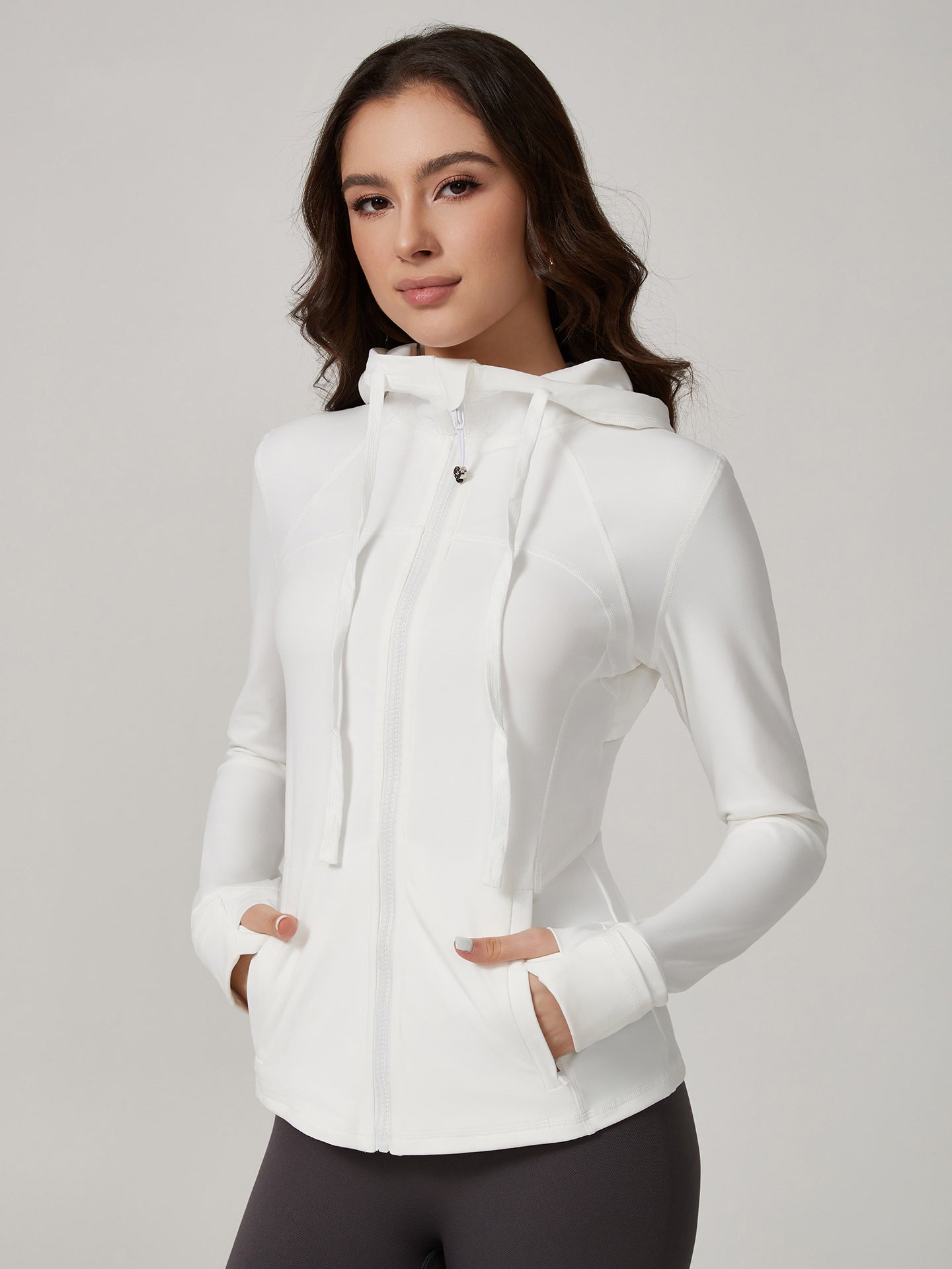 Lila Zen Slimming Fitness Long-Sleeved Yoga Top Cardigan Jacket