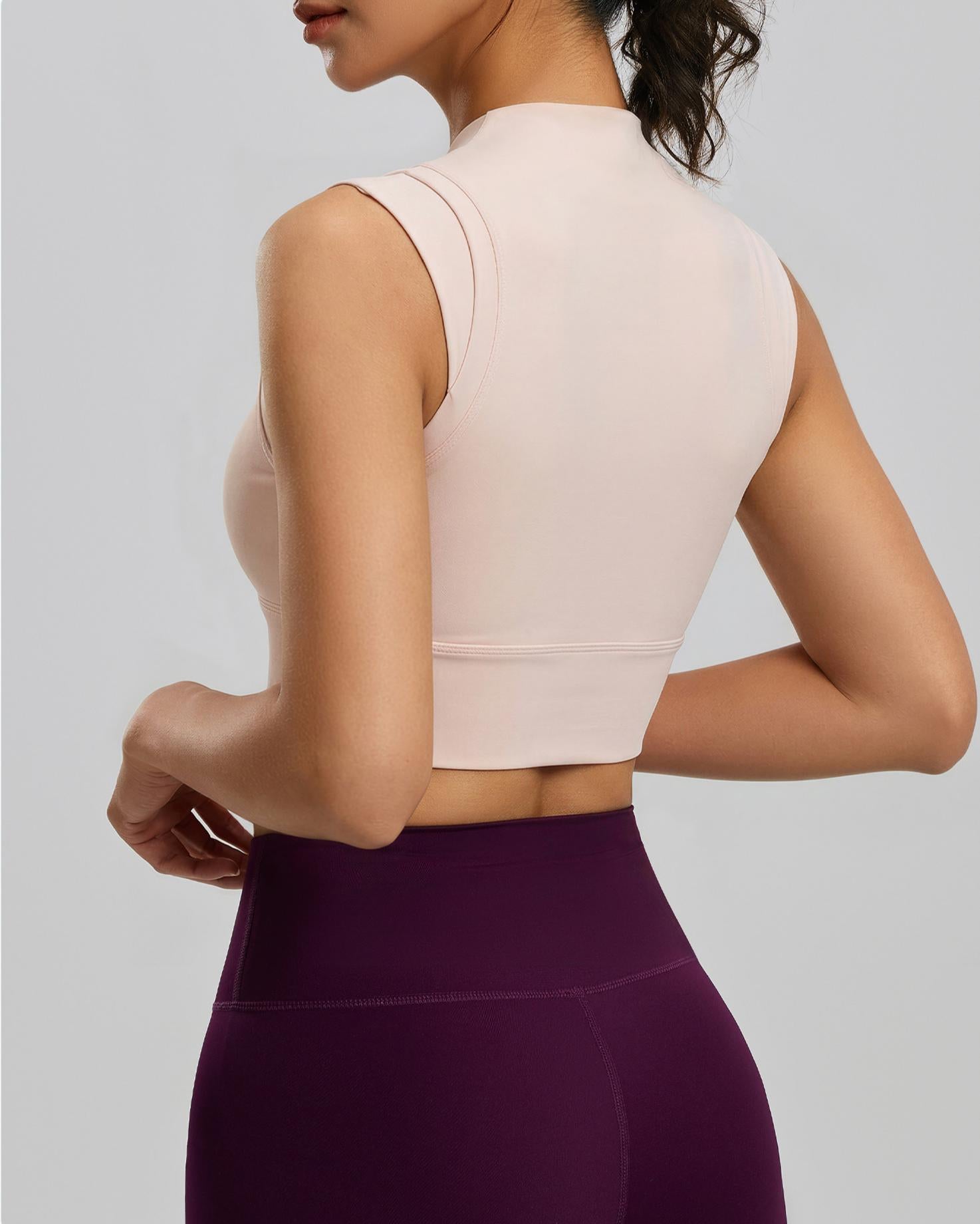 Lila Zen Women's High-Neck Shaping Sports Vest