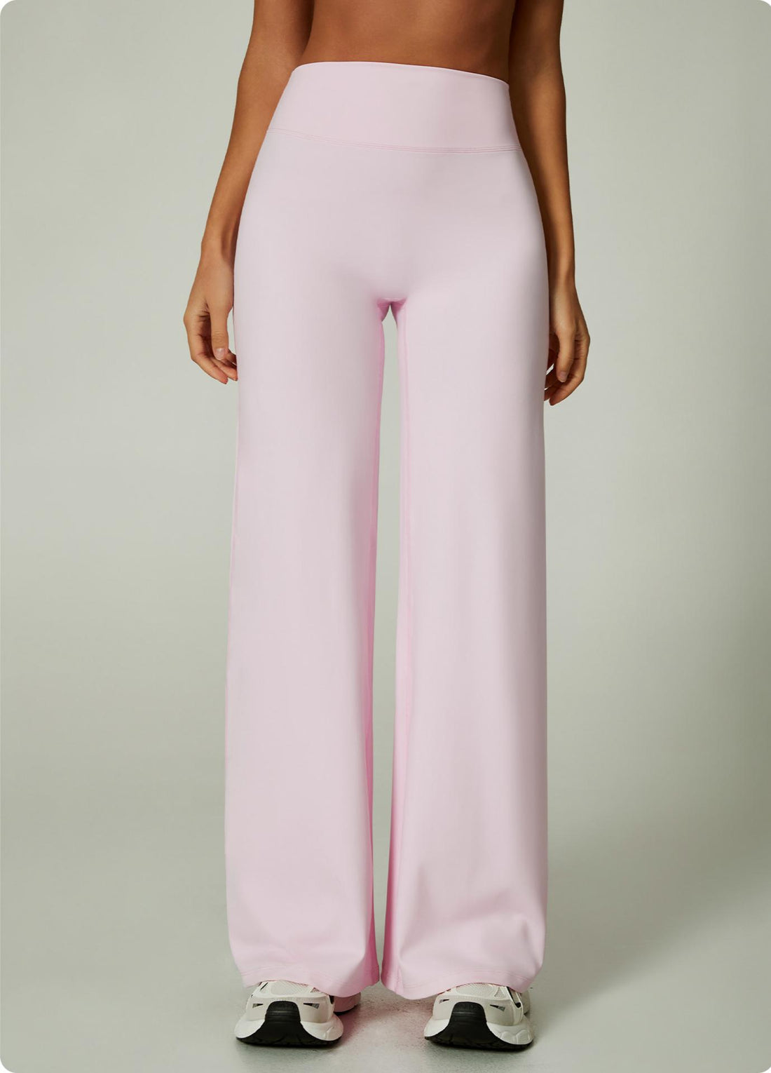 Lila Zen Casual Straight-Leg Wide-Leg Sports Yoga Pants
