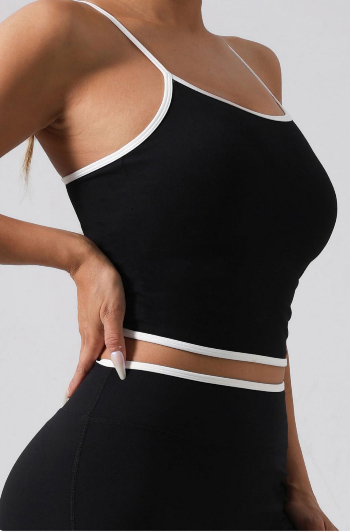 Lila Zen Women's Yoga Backless Camisole