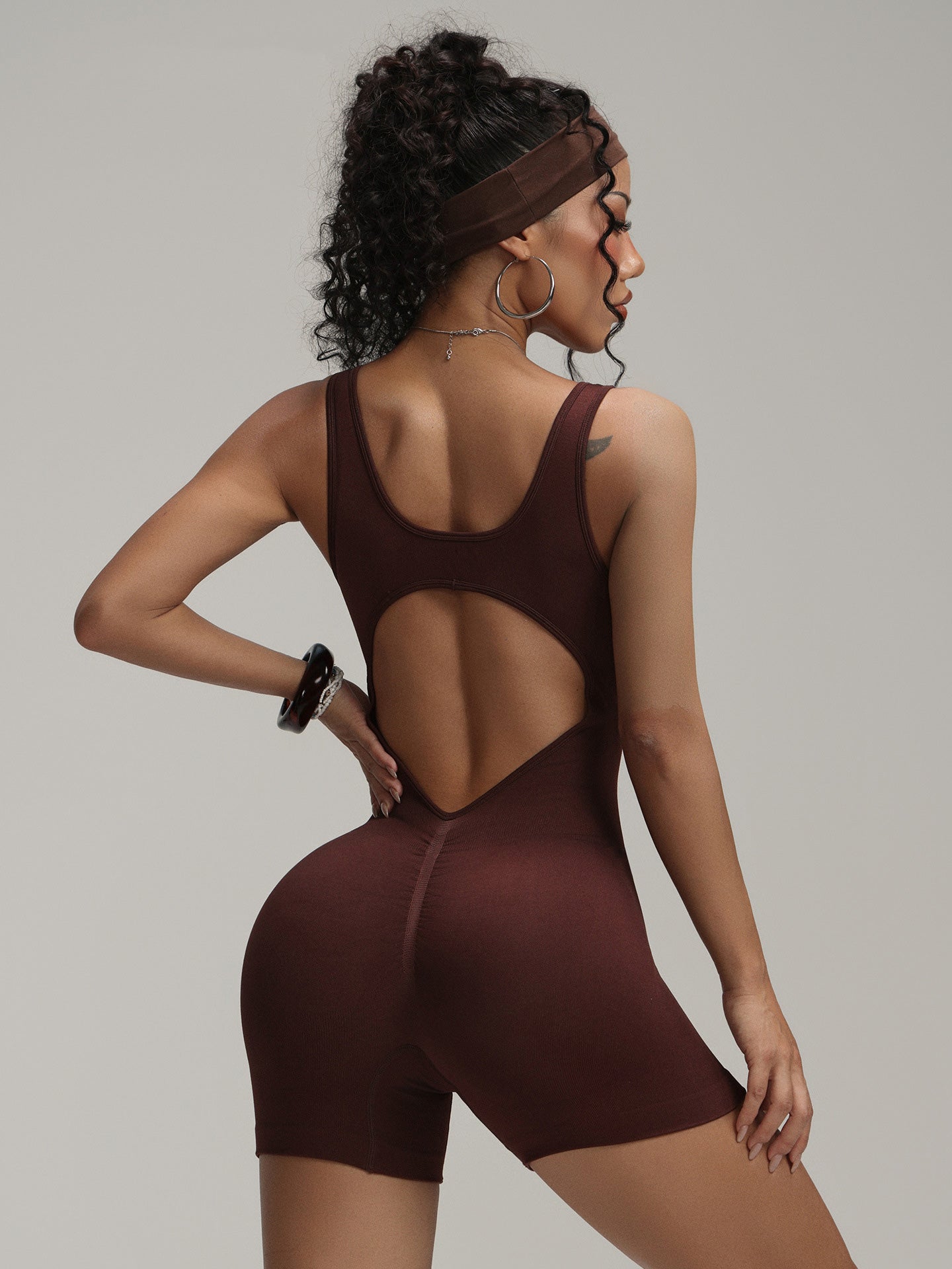 Lila Zen V Lila Zen V-neck Zipper Yoga Fitness Bodysuit