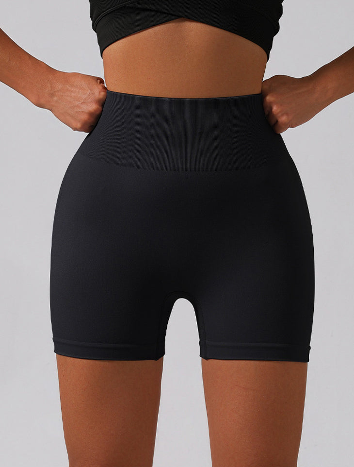 Lila Zen High-Waisted Seamless Solid Color Hip-Lifting and Tummy-Slimming Yoga Pants for Women