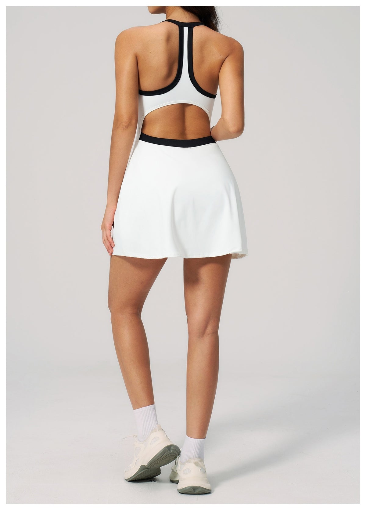 Women's Nude-Feel Cut-Out Yoga Dress