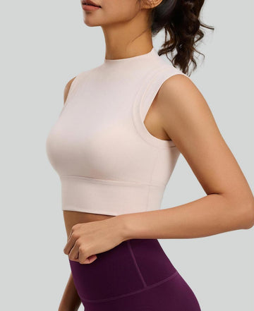 Lila Zen Women's High-Neck Shaping Sports Vest