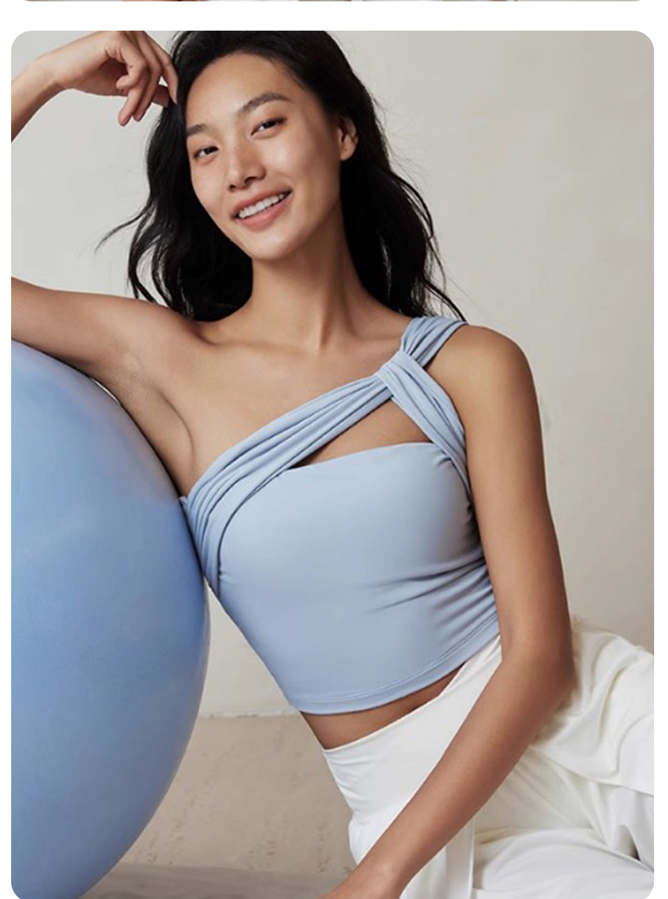 Elegant Twist Detail Top