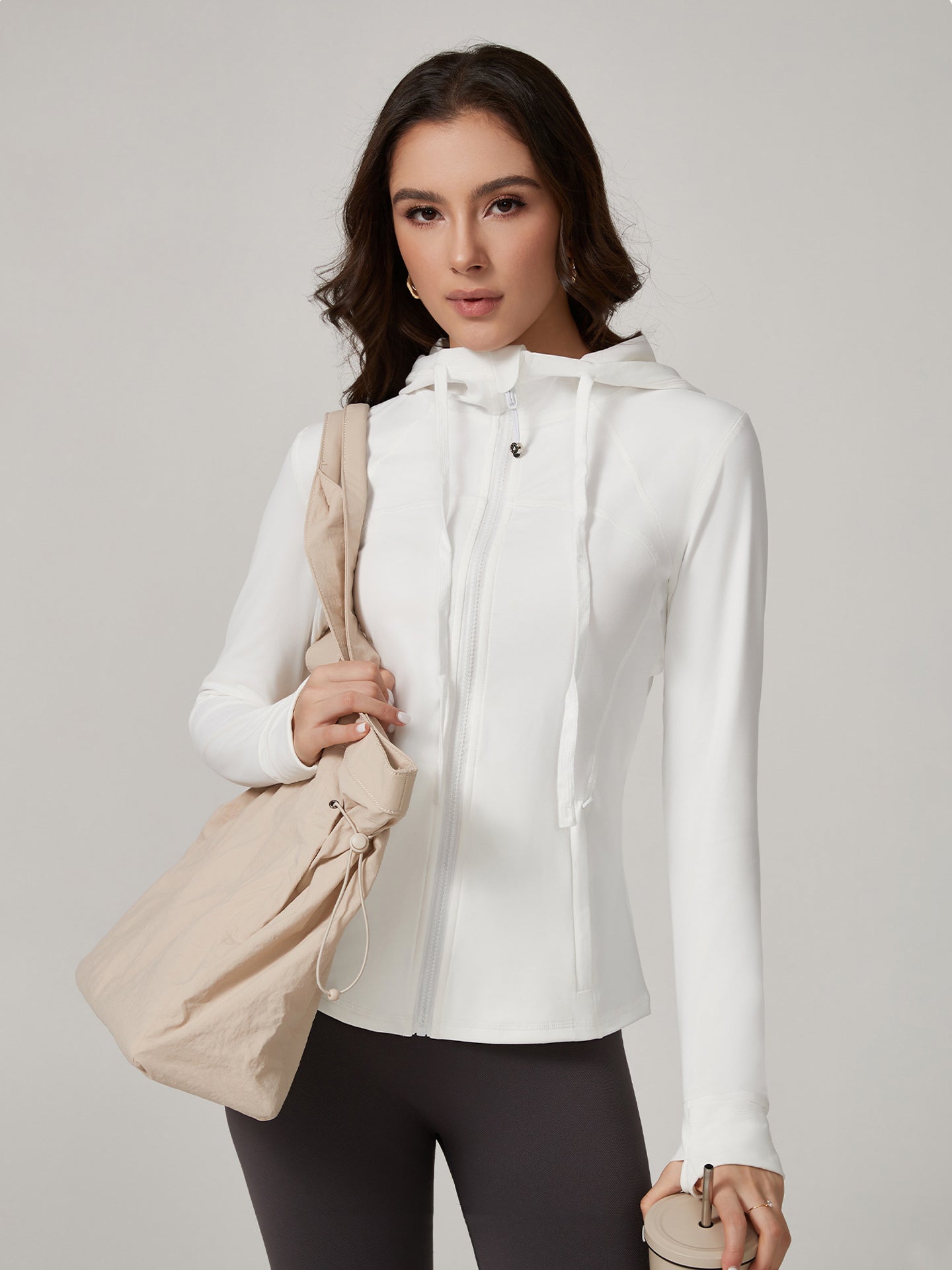 Lila Zen Slimming Fitness Long-Sleeved Yoga Top Cardigan Jacket
