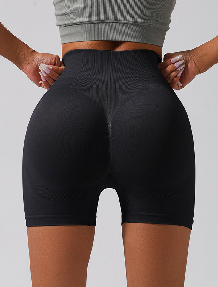 Lila Zen High-Waisted Seamless Solid Color Hip-Lifting and Tummy-Slimming Yoga Pants for Women