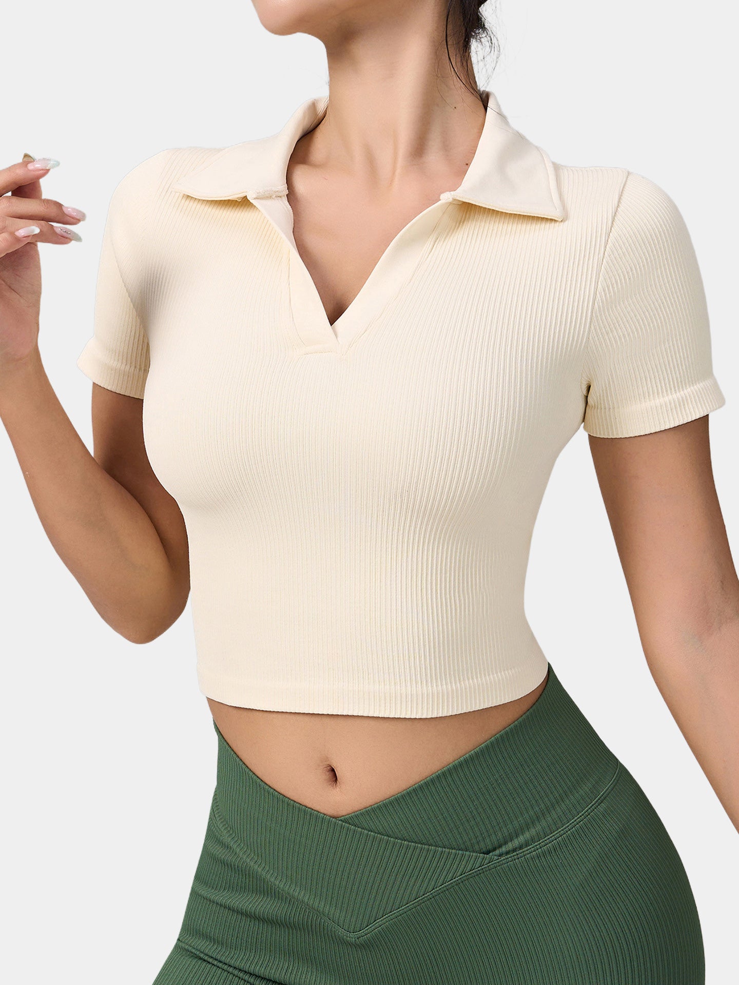 Lila Zen T Lila Zen 3D Seamless Yoga Workout T-Shirt