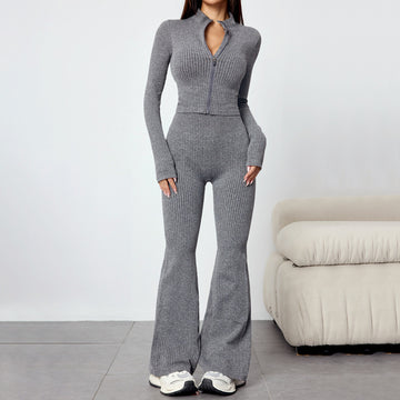 2-Piece Long Sleeve Bell Bottom Set