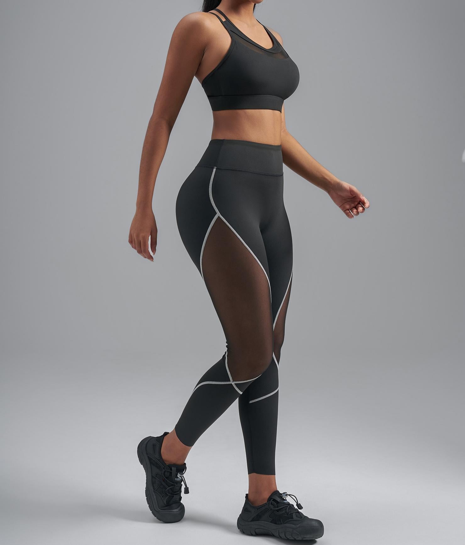 Lila Zen Elastic mesh bra