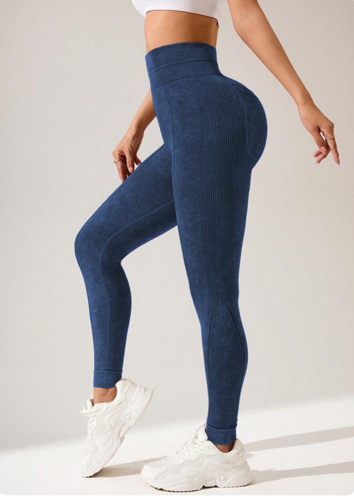 Lila Zen Women's Double Waist Lifting and Hip Shaping Yoga Pants with Back Pockets