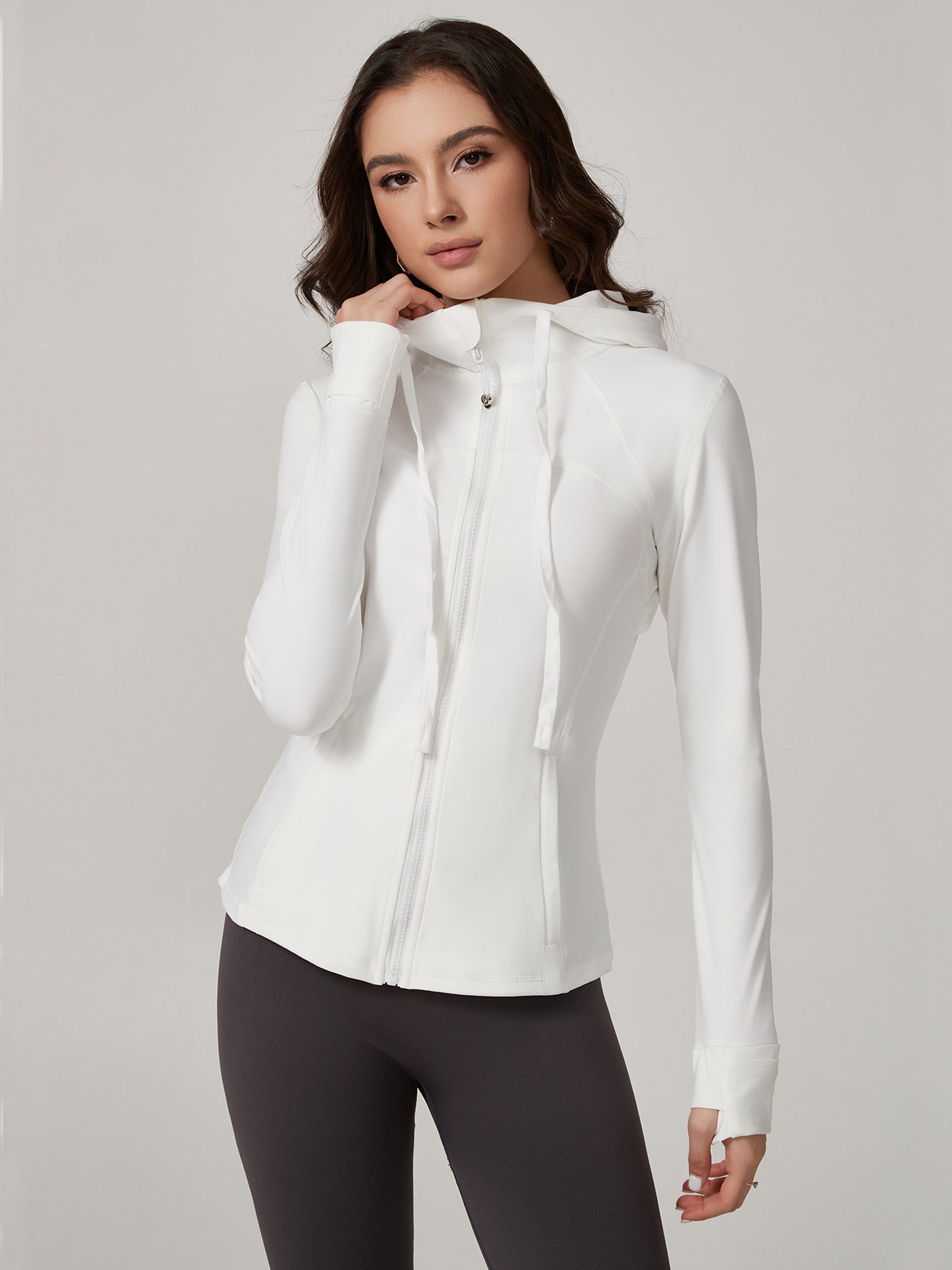 Lila Zen Slimming Fitness Long-Sleeved Yoga Top Cardigan Jacket
