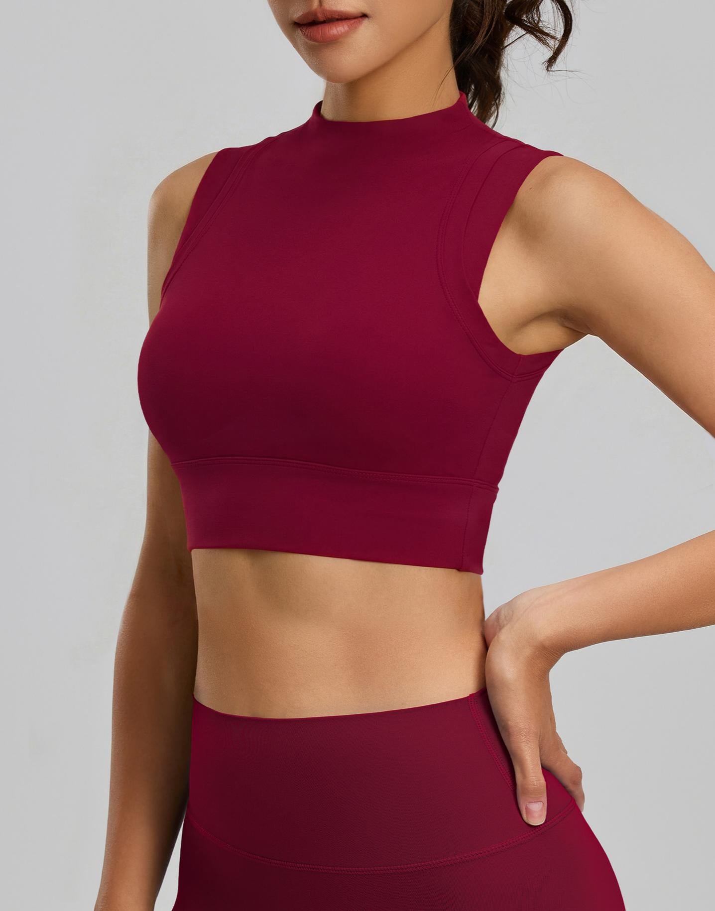 Lila Zen Women's High-Neck Shaping Sports Vest