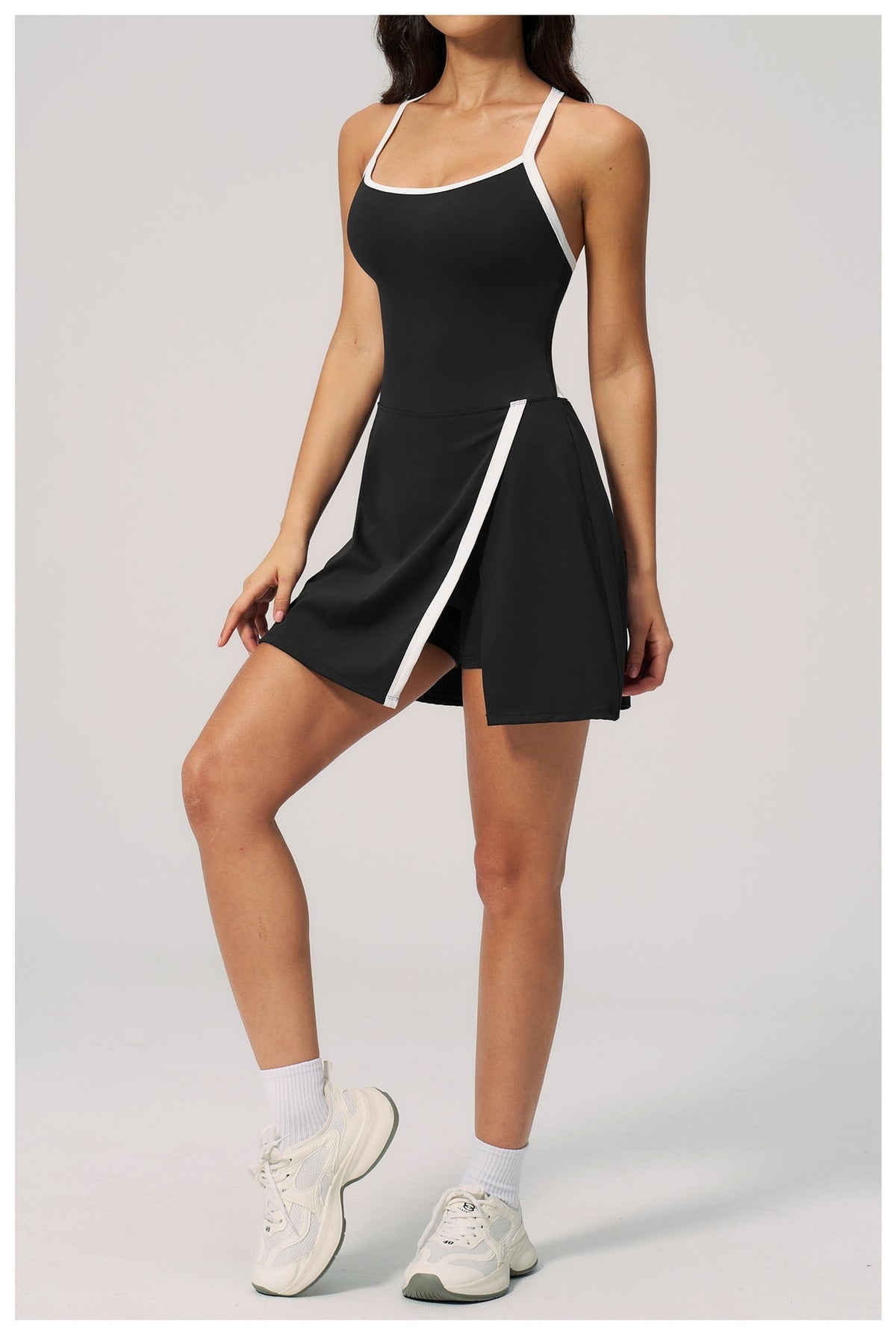 Women's Nude-Feel Cut-Out Yoga Dress
