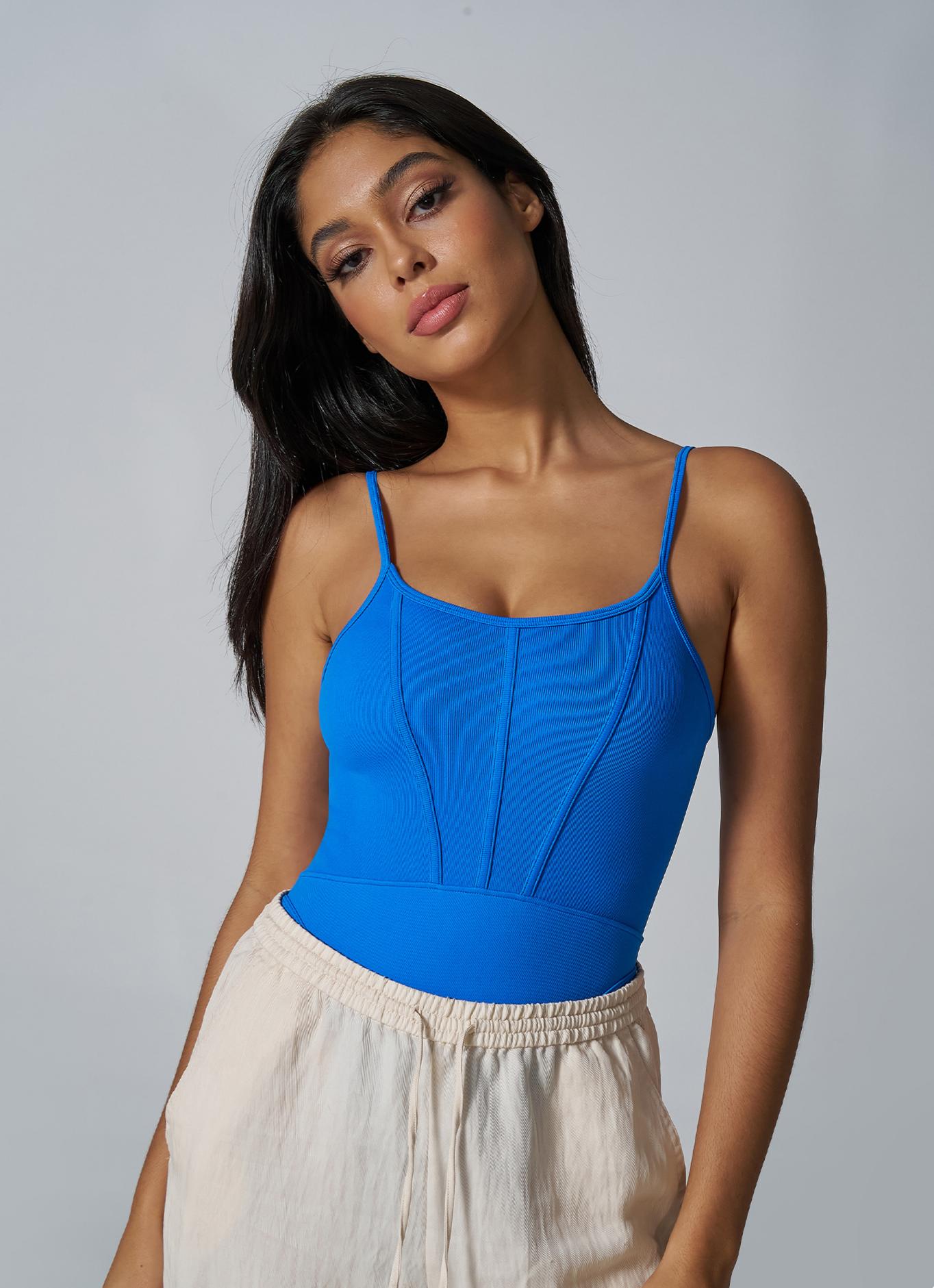 Lila Zen Sexy Slim Fit Hip-Lifting and Shaping Seamless Bodysuit Yoga Suit