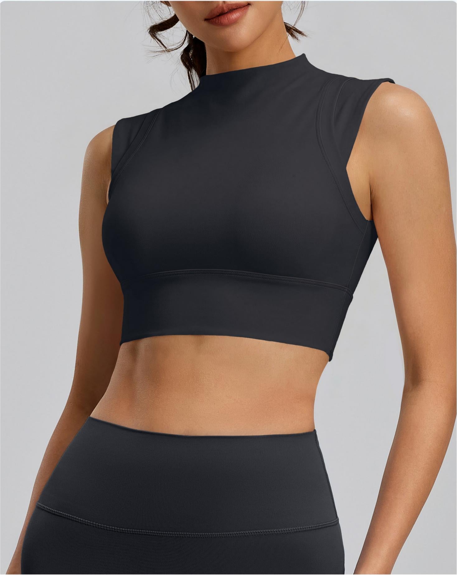 Lila Zen Women's High-Neck Shaping Sports Vest