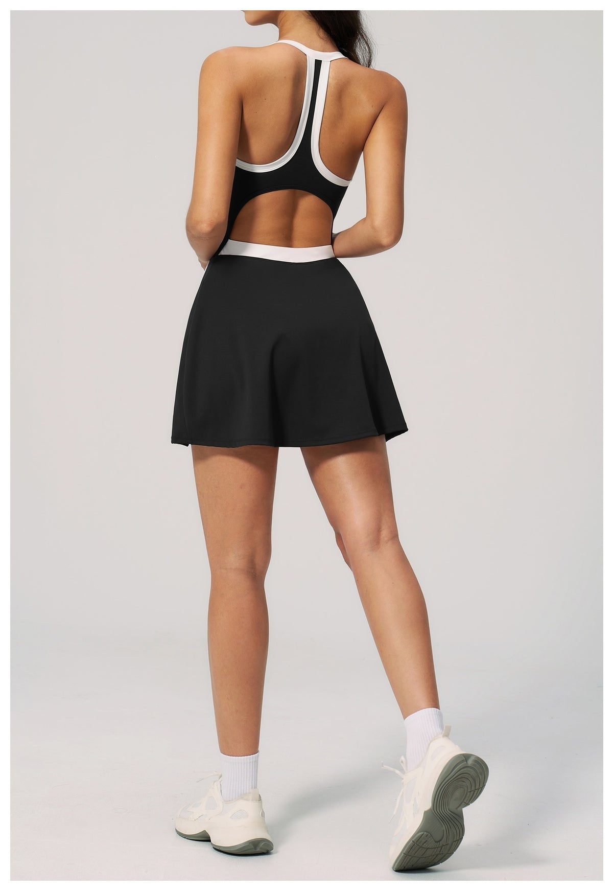 Women's Nude-Feel Cut-Out Yoga Dress