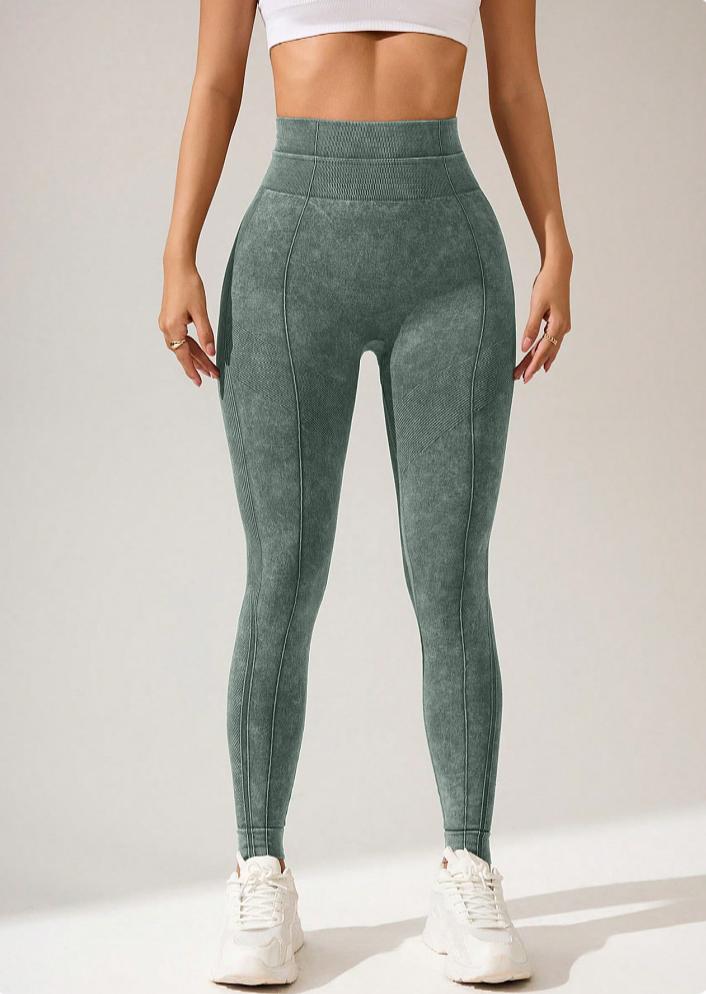 Lila Zen Women's Double Waist Lifting and Hip Shaping Yoga Pants with Back Pockets