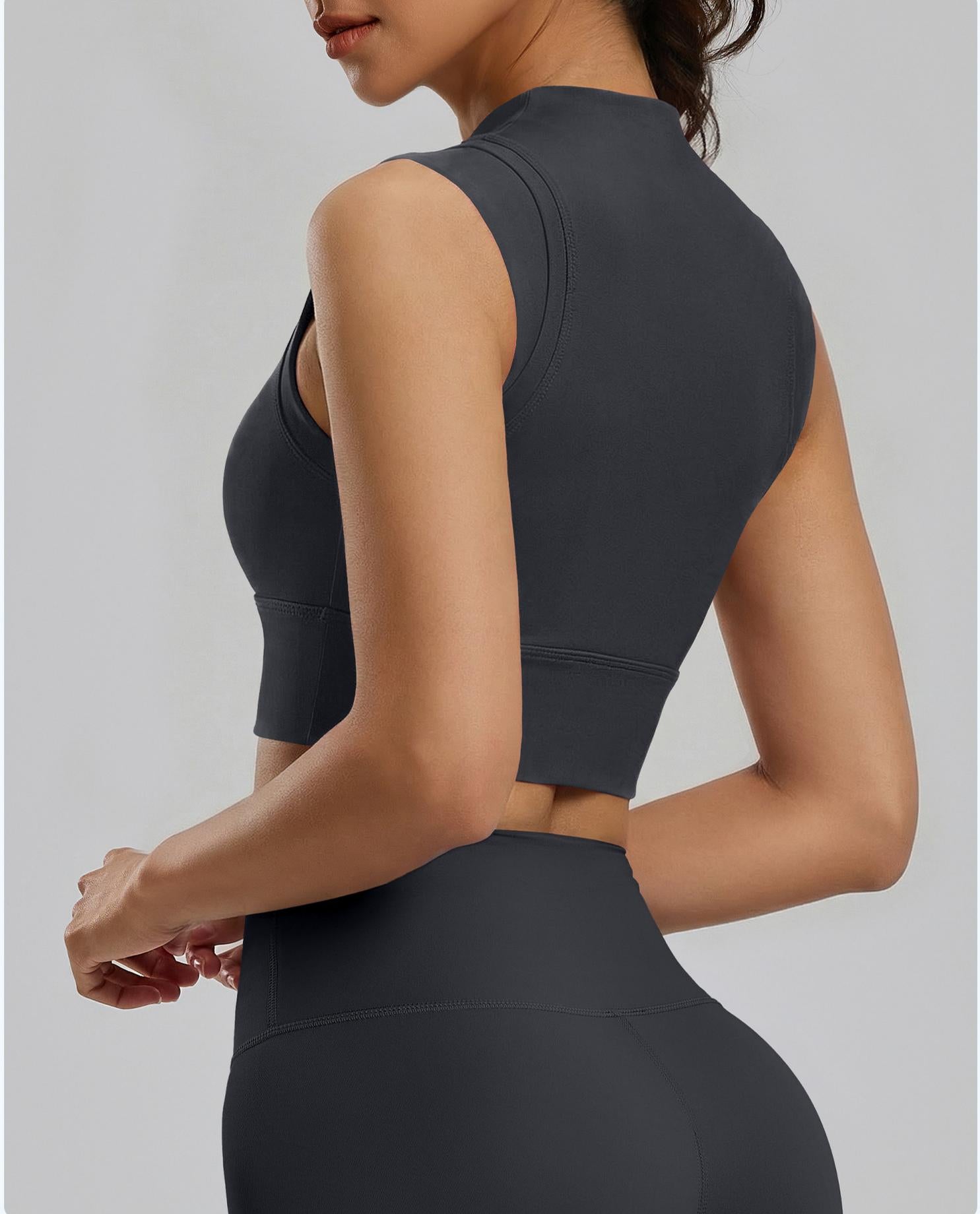 Lila Zen Women's High-Neck Shaping Sports Vest