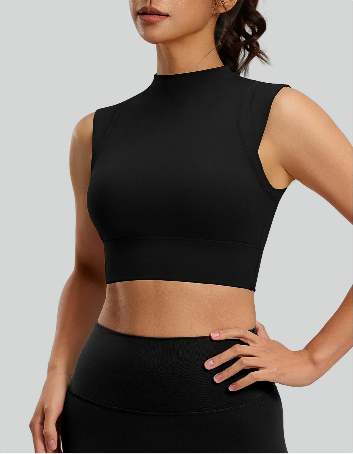 Lila Zen Women's High-Neck Shaping Sports Vest