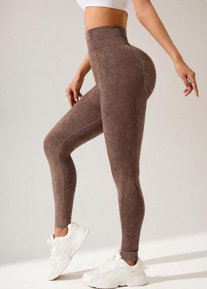 Lila Zen Women's Double Waist Lifting and Hip Shaping Yoga Pants with Back Pockets