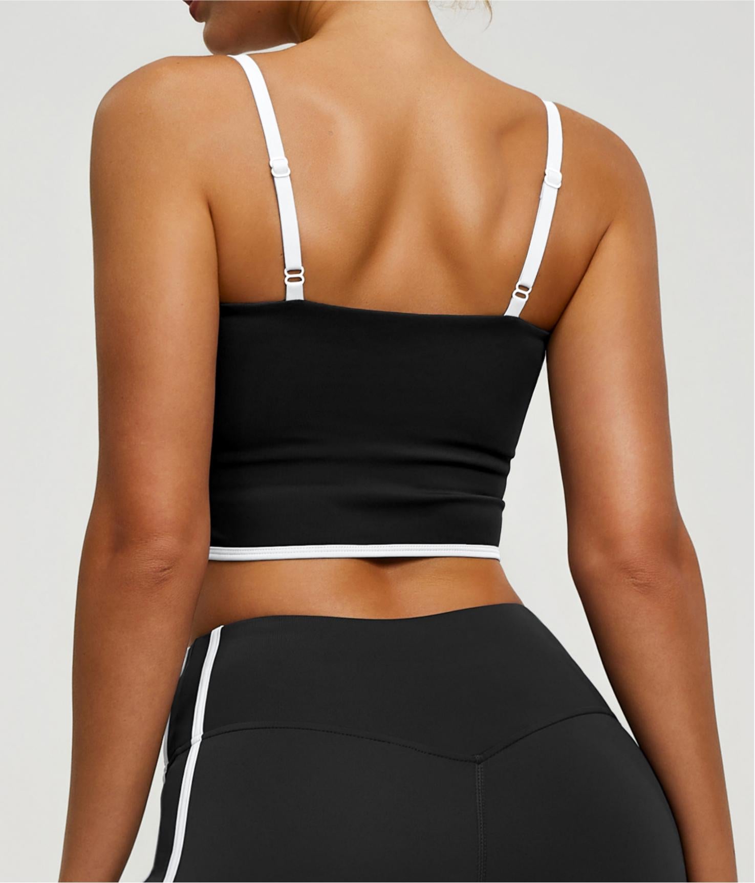 Lila Zen Women's Streamlined Removable Pad Yoga Sports Bra