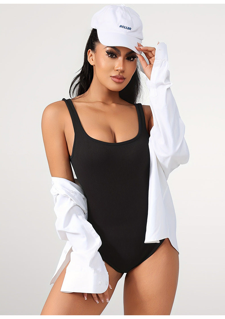 Lila Zen Seamless Sculpt Tank Yoga Bodysuit
