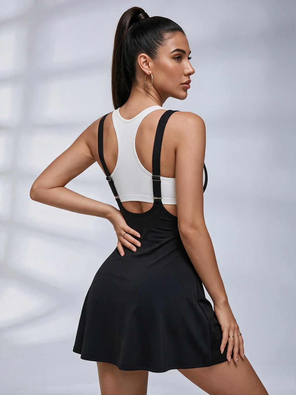 Sporty  Two-piece Overalls Jumpsuit