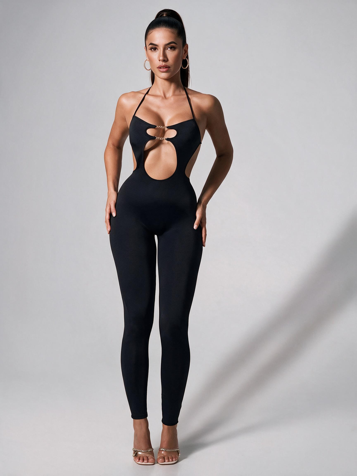 Hollow Sexy Backless Jumpsuit