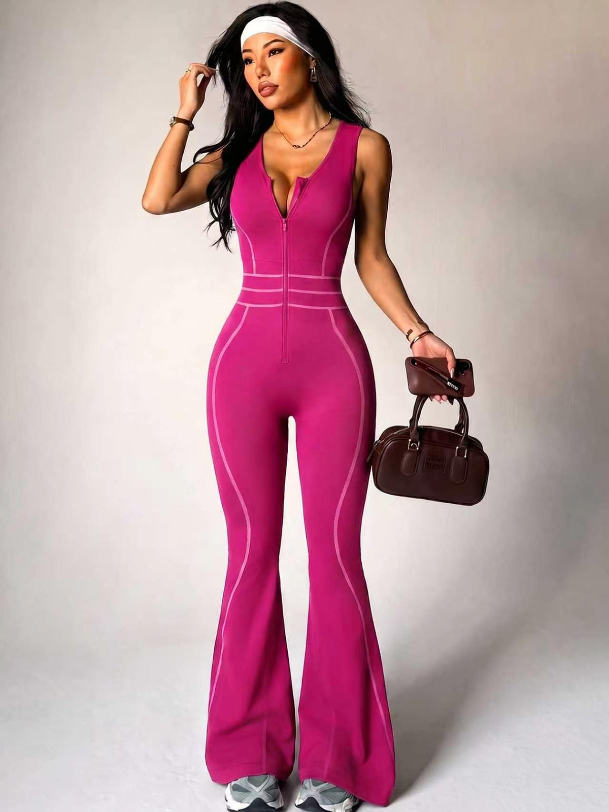 ContourFit Backless Yoga Romper