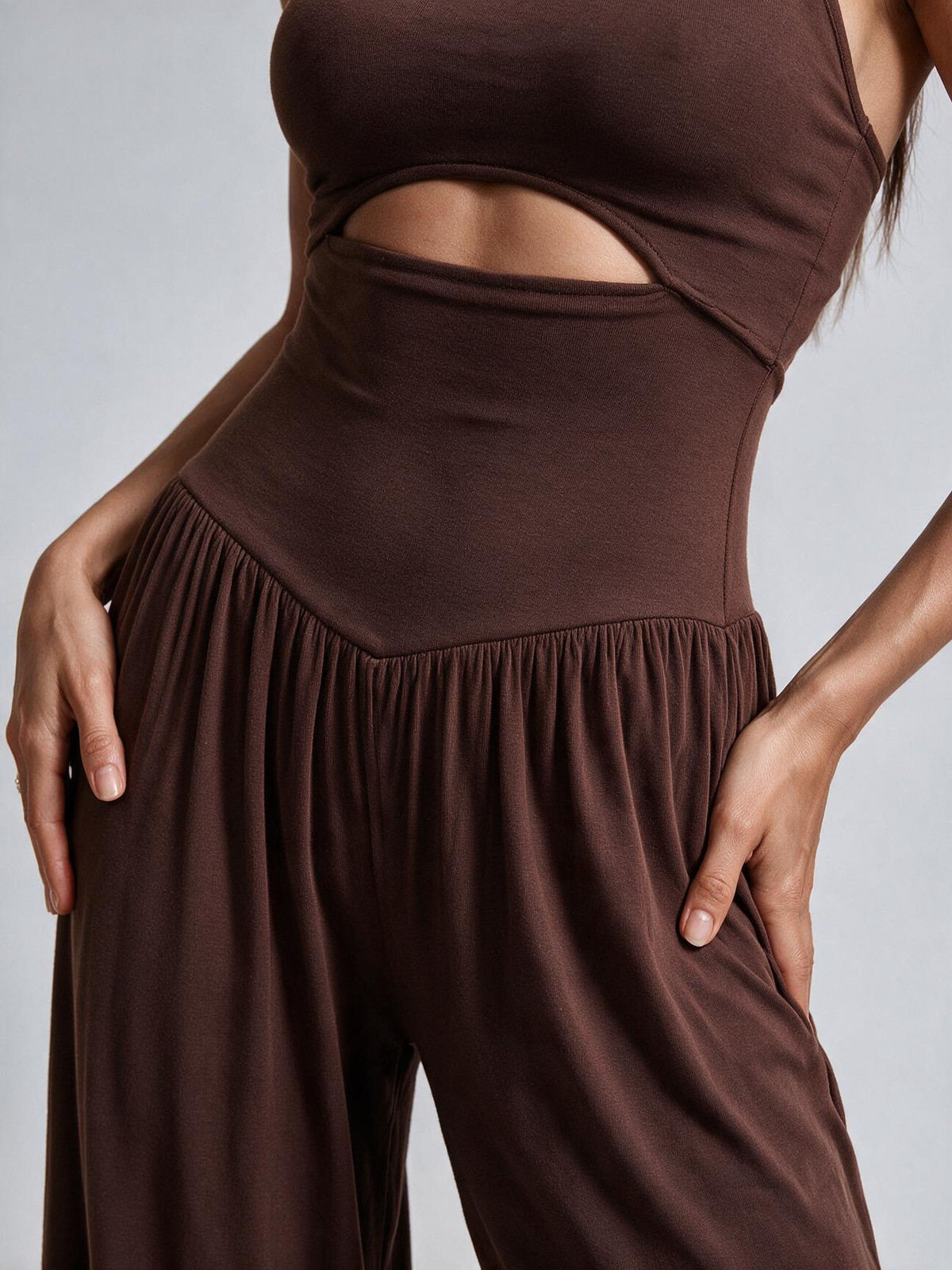 Backless Tie-Back Summer Romper