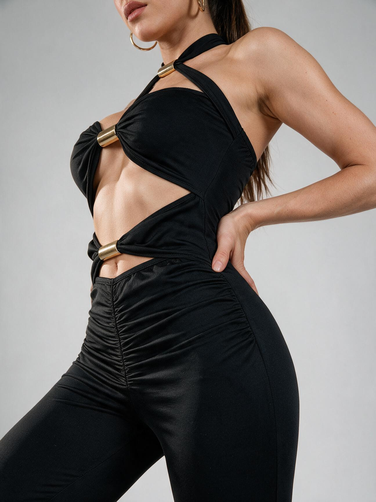 Thoughtful Chic Black Jumpsuit