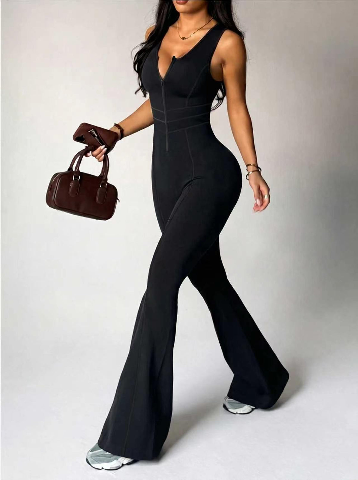 ContourFit Backless Yoga Romper