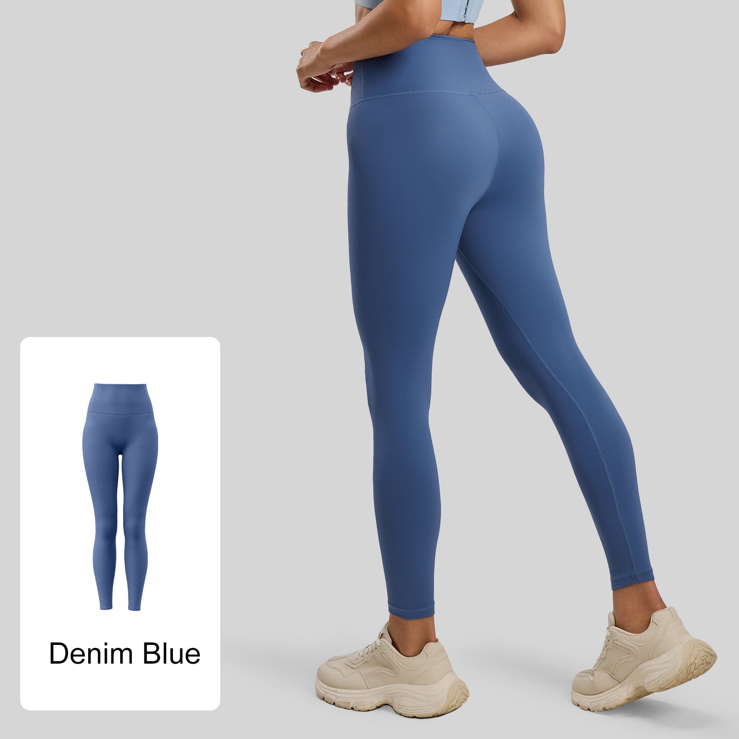 Lila Zen Seamless Hidden Back Pocket Shaping and Lifting Sports Yoga Pants