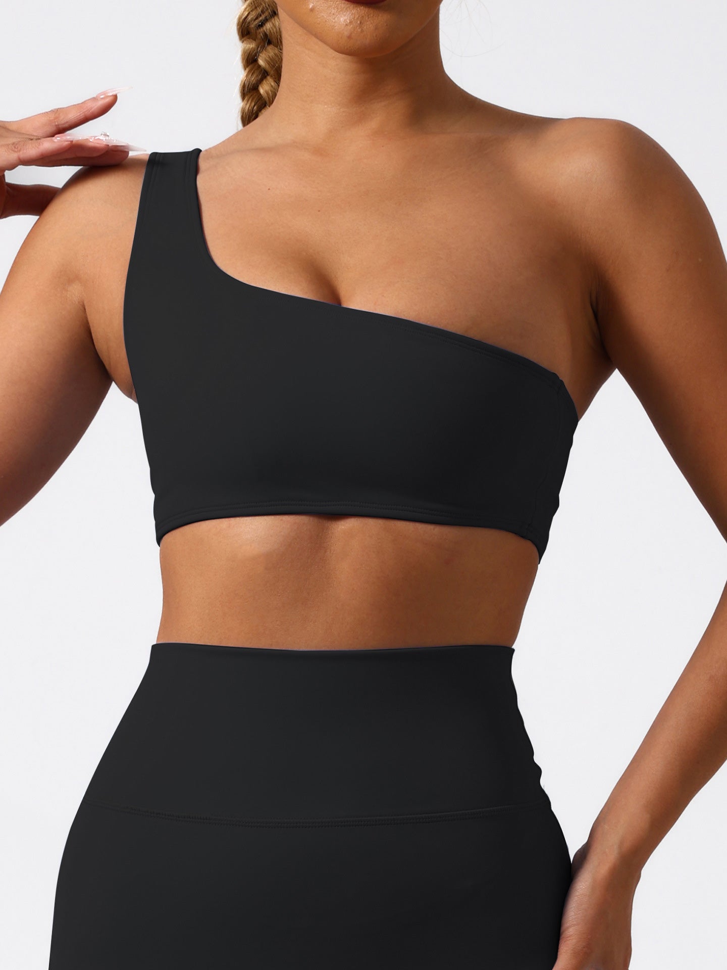 Lila Zen One-shoulder tank top