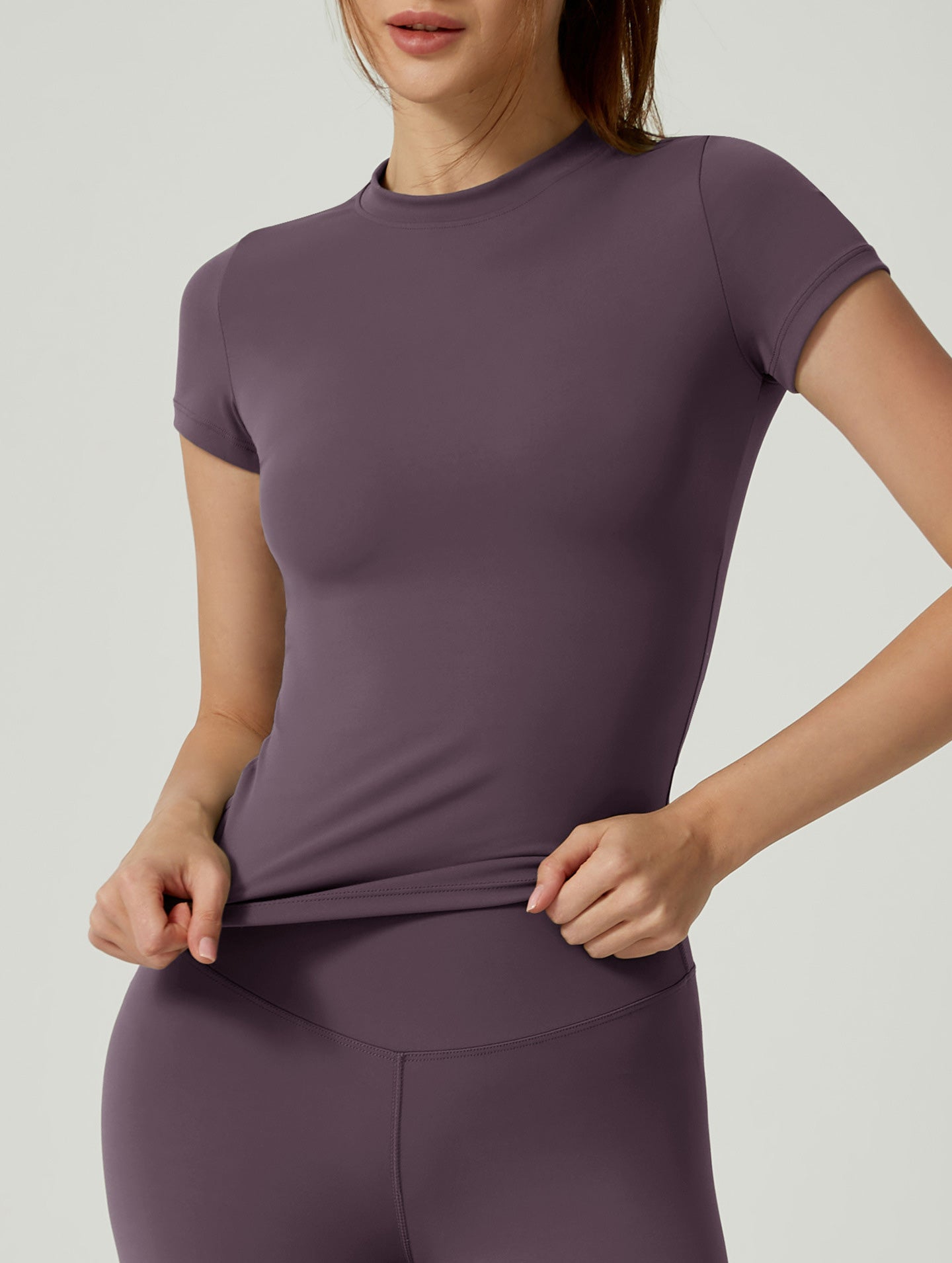 Lila Zen T Lila Zen Women's High-Performance Quick-Drying Yoga T-Shirt