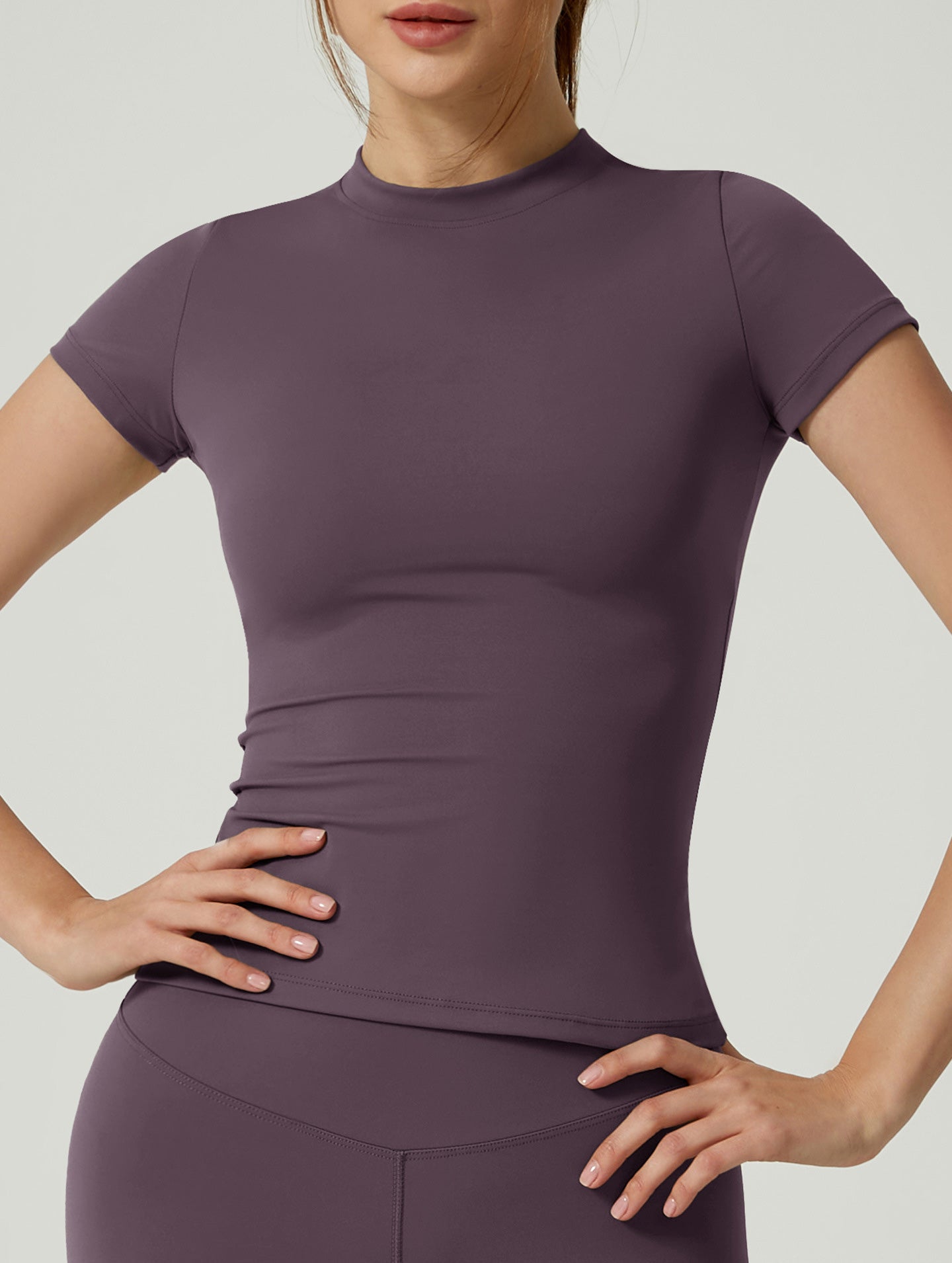Lila Zen T Lila Zen Women's High-Performance Quick-Drying Yoga T-Shirt
