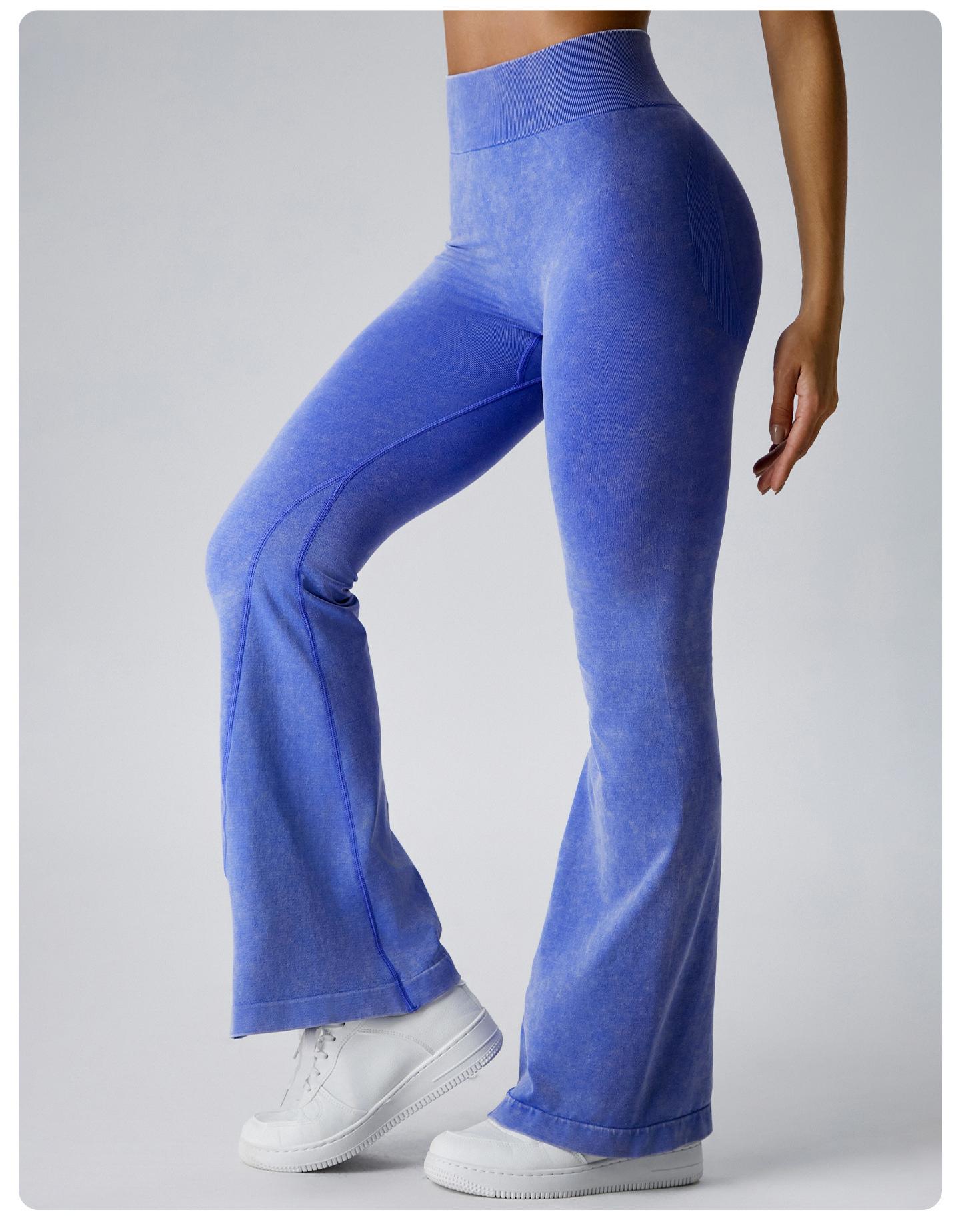 Lila Zen Women's Seamless Butt-Lifting Yoga Flare Pants