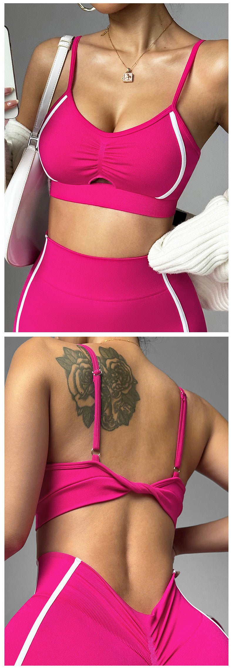 Lila Zen Crossback Sports Bra