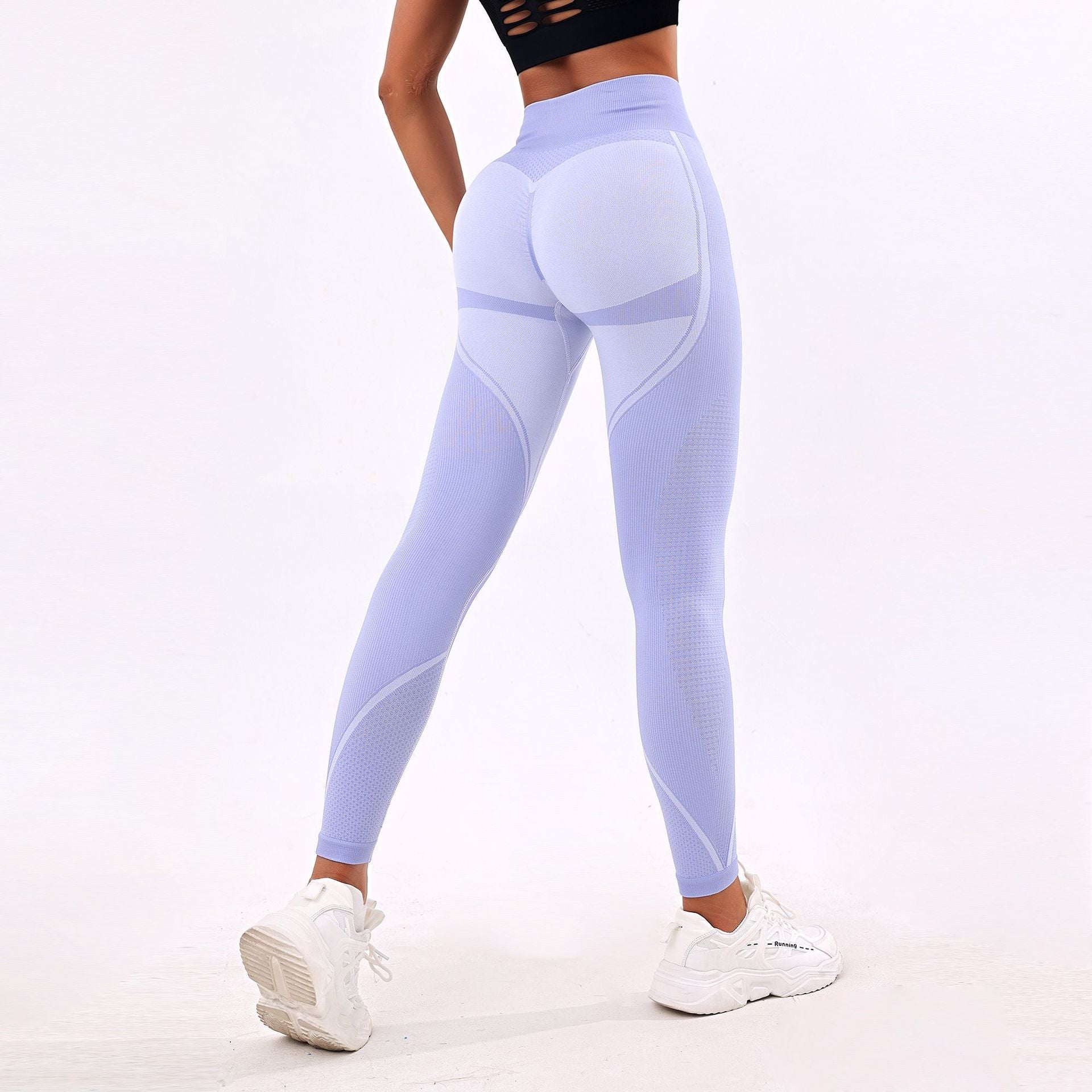 Lila Zen Quick-Dry High-Waisted Slimming and Butt-Lifting Fitness Yoga Pants