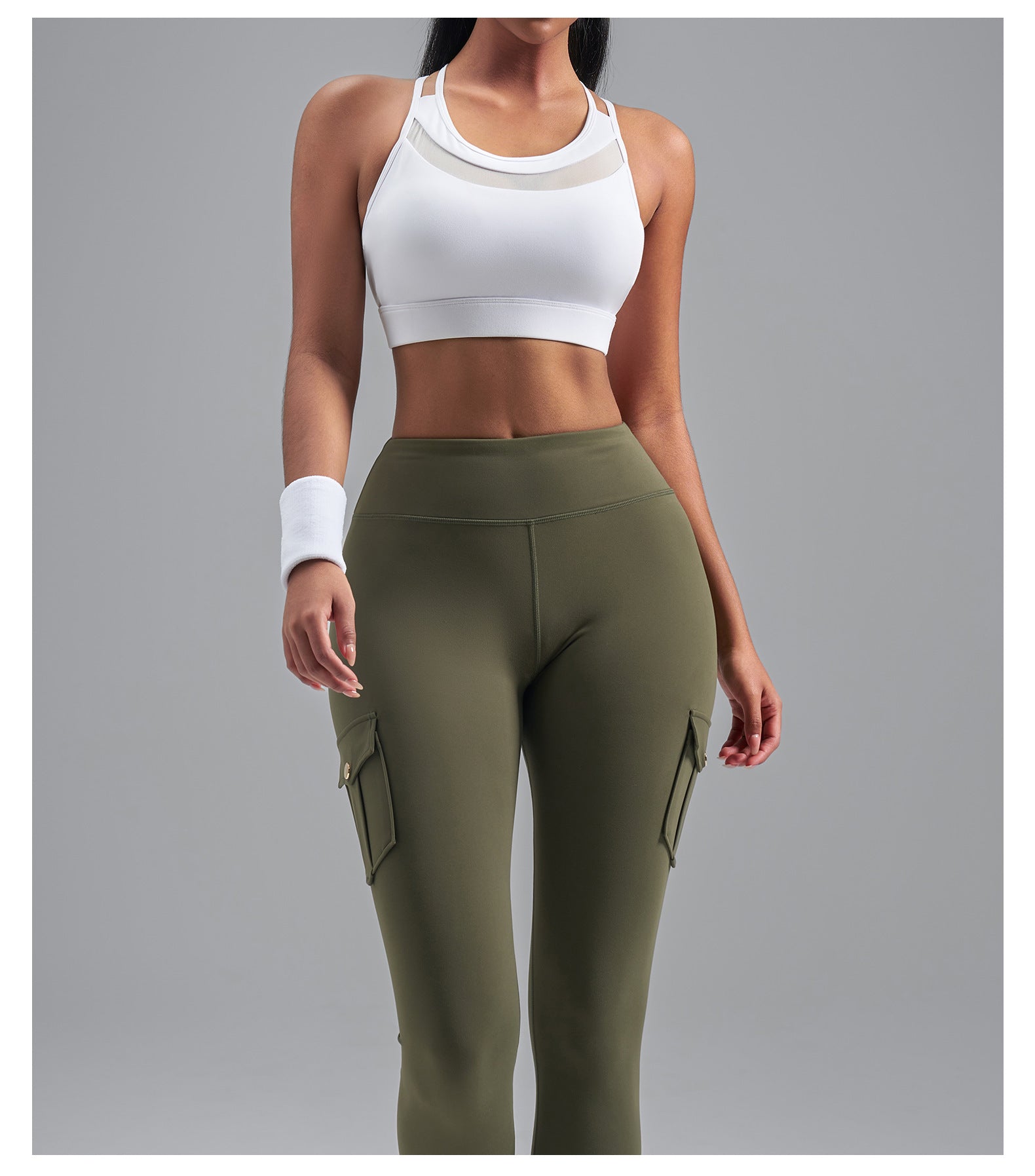 Lila Zen Elastic mesh bra