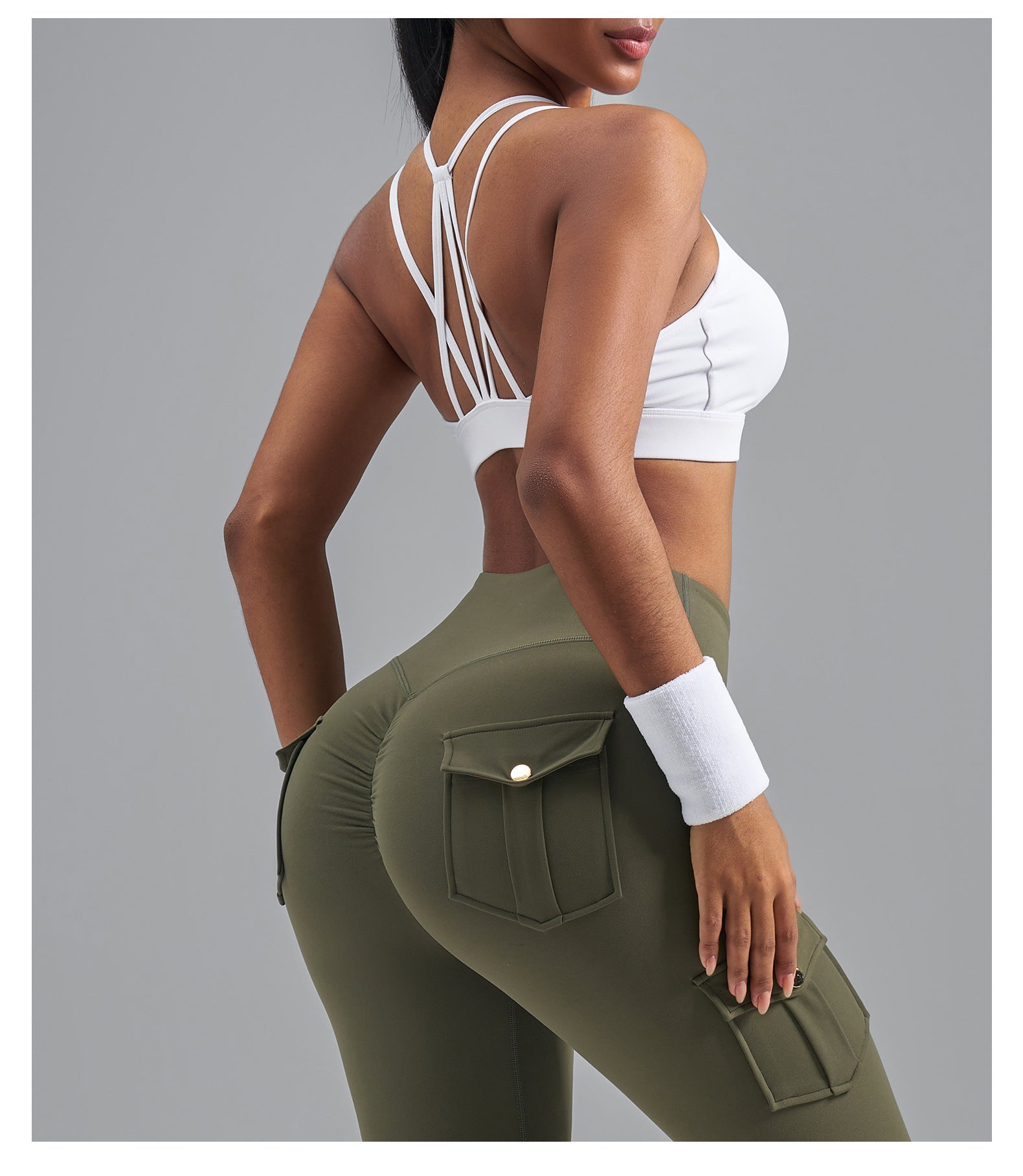 Lila Zen Elastic mesh bra