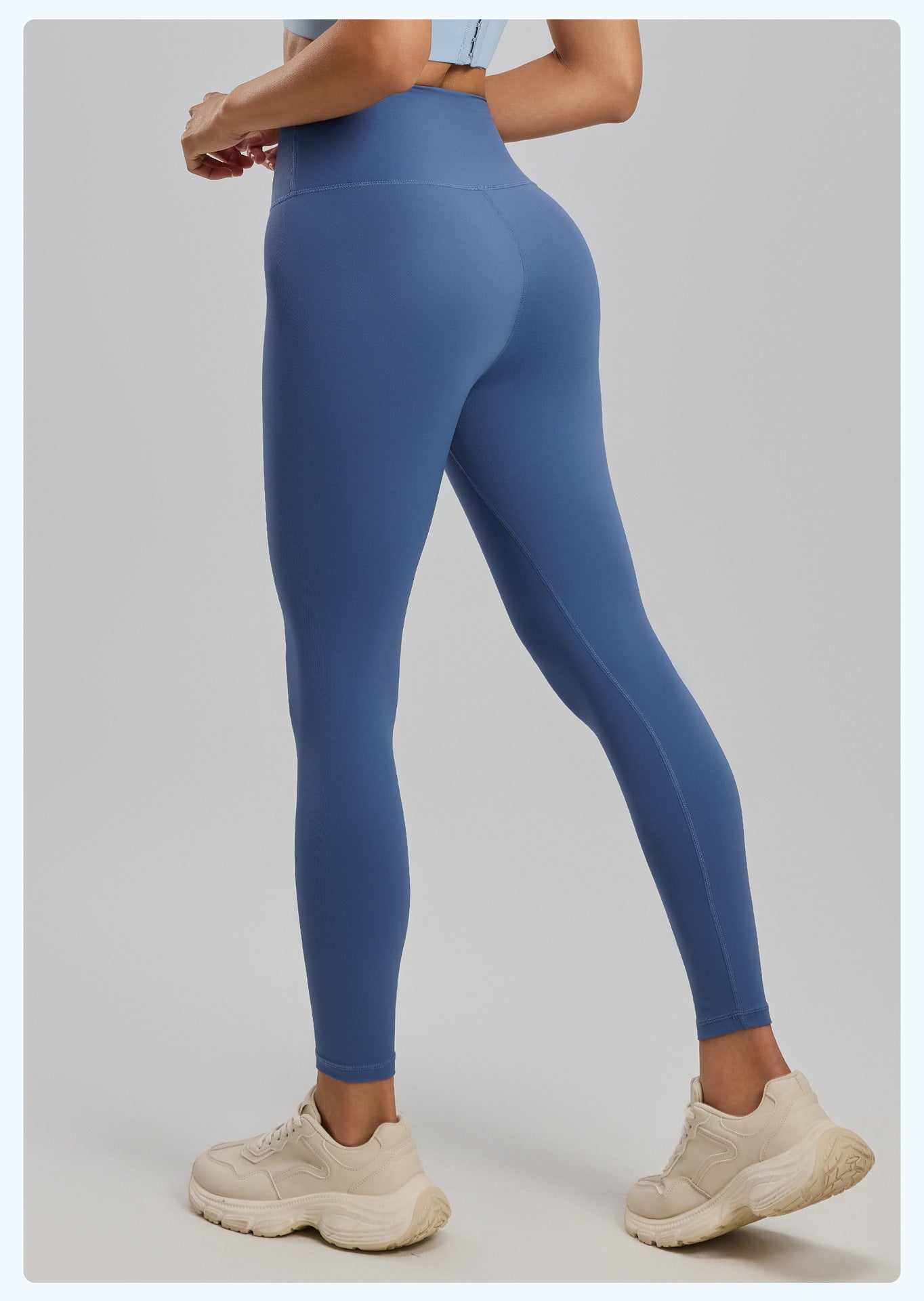 Lila Zen Seamless Hidden Back Pocket Shaping and Lifting Sports Yoga Pants