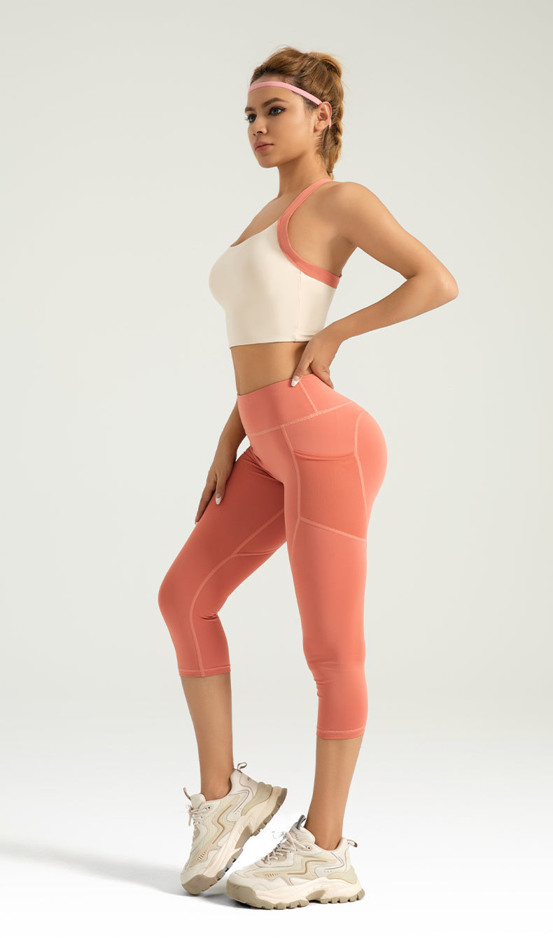 Lila Zen One-piece backless sports bra