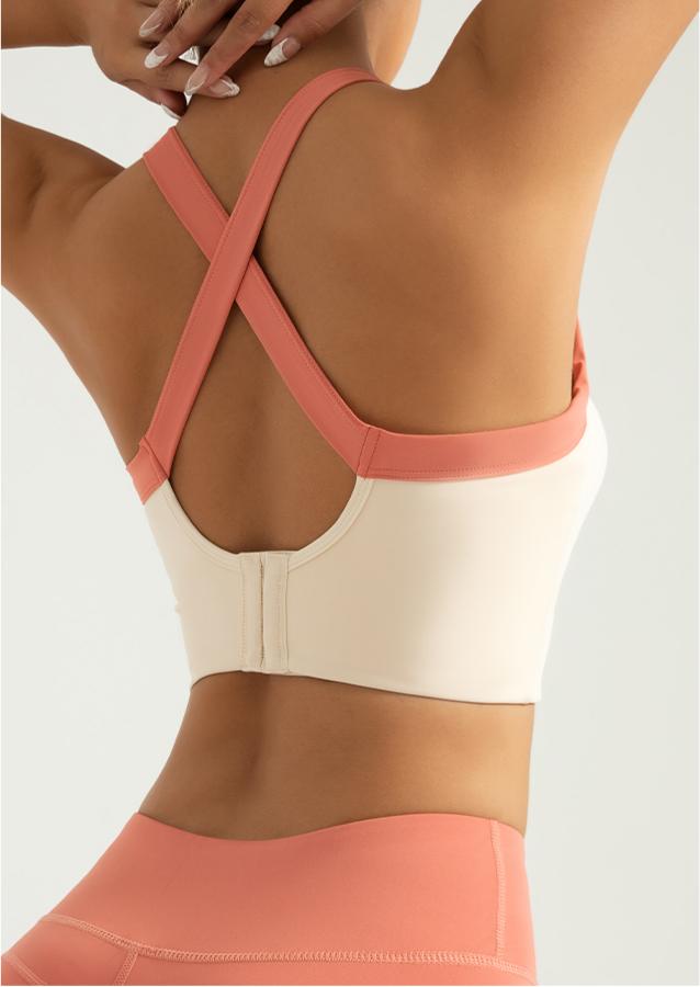 Lila Zen One-piece backless sports bra